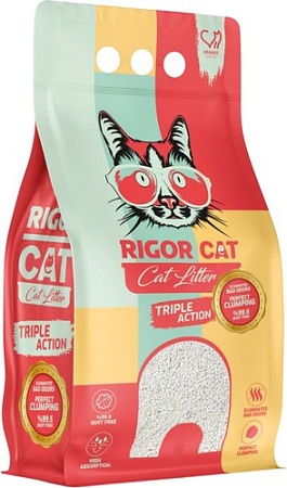 Наполнитель для туалета Rigor Cat Апельсин (5л)