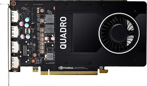 Видеокарта PNY Quadro P2000 5GB GDDR5 VCQP2000-BLS