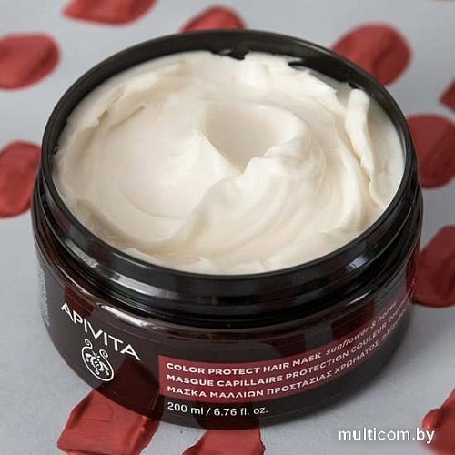 Косметика по уходу за волосами APIVITA Маска для волос Color protect 200 мл