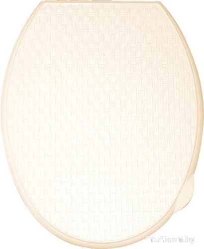 Сиденье для унитаза Violet Ротанг 112026 (слоновая кость)