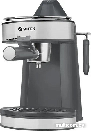 Рожковая бойлерная кофеварка Vitek VT-1524 (черный/серебристый)