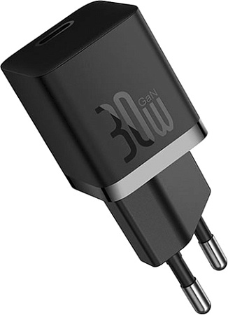 Сетевое зарядное Baseus GaN5 Fast Charger Mini 1C 30W CCGN070401 (черный)