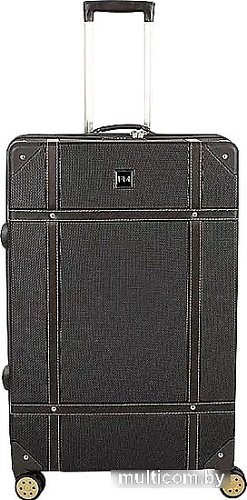 Чемодан-спиннер Francesco Molinary 336-0193/3-28 (черный)