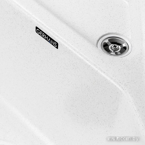 Кухонная мойка Gerhans E08 (белый)