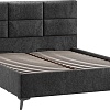 Кровать Трия Делана Тип 1 с подъемным механизмом 160x200 (микровелюр Wellmart Graphite)