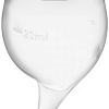 Менструальная чаша Satisfyer Feel Secure (прозрачный)