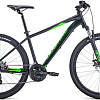 Велосипед Forward Apache 27.5 2.0 D р.17 2022 (черный матовый/зеленый)
