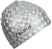 Шапочка для плавания Elous EL002 (серебристый)