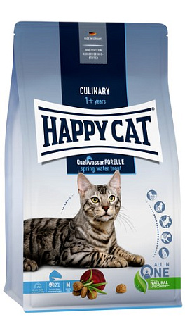 Сухой корм для кошек Happy Cat Culinary Quellwasser-Forelle Речная форель 1.3 кг