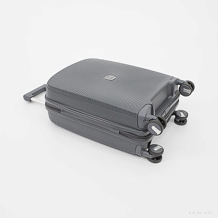 Чемодан-спиннер Francesco Molinary 344-168/2-20DGR (серый)