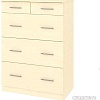 Комод Кортекс-мебель Модерн 80-5ш (венге/венге светлый)