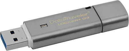 USB Flash Kingston DataTraveler Locker+ G3 64GB (DTLPG3/64GB)