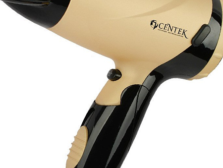Фен CENTEK CT-2209 (черный/золотой)