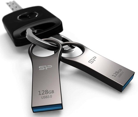 USB Flash Silicon-Power Jewel J80 128GB (серебристый)