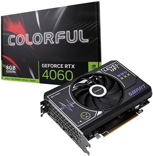 Видеокарта Colorful GeForce RTX 4060 Mini 8GB-V