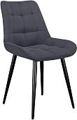 Стул DikLine 206М (B28 антрацит/ножки черные)