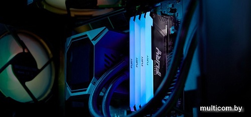 Оперативная память Kingston FURY Beast RGB 2x16ГБ DDR4 3200 МГц KF432C16BB2AK2/32