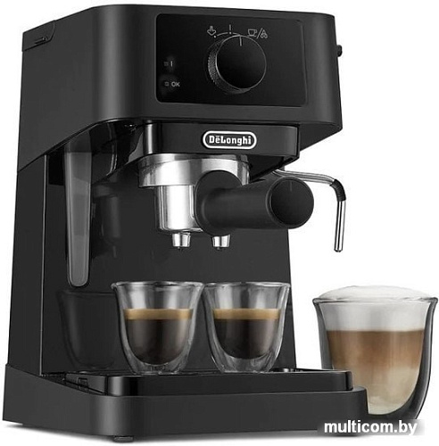 Рожковая помповая кофеварка DeLonghi Stilosa EC235.BK
