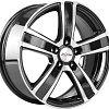 Литые диски X&#039;trike X-108 16x7&amp;quot; 5x100мм DIA 67.1мм ET 38мм BK/FP