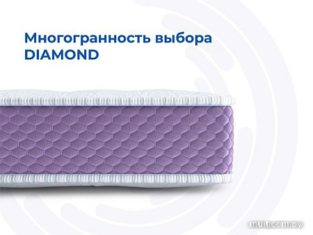 Матрас Madelson Basis Ortofoam 2 200x195 (Multi Purple)