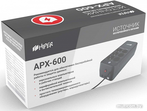 Источник бесперебойного питания Hiper APX-600