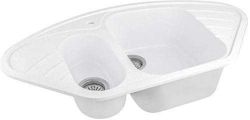 Кухонная мойка Gerhans E02 (белый)