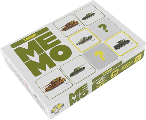 Настольная игра Десятое королевство Мемо. Танки 03630