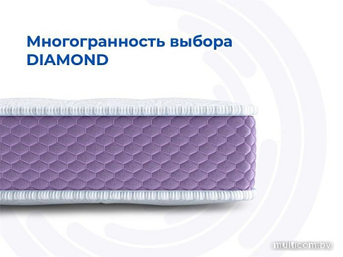 Матрас Madelson Basis Ortofoam 2 200x195 (Multi Purple)