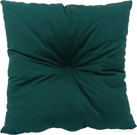 Декоративная подушка Sled Квадратная 40x40x12 (зеленый)