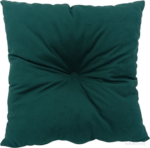Декоративная подушка Sled Квадратная 40x40x12 (зеленый)