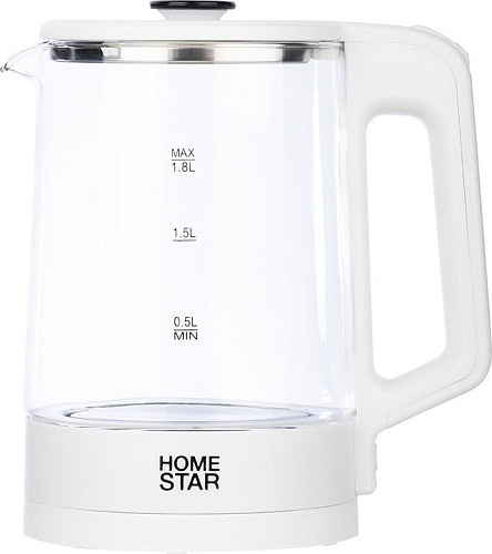 Электрический чайник HomeStar HS-1008 (белый)