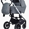 Универсальная коляска Rant MOWbaby Zoom PU (2 в 1, silver grey)