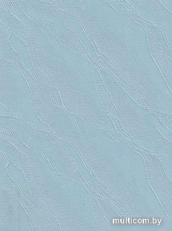 Мини рулонные шторы Delfa Сантайм Жаккард СРШ 01МД 840 43x170 (голубой, рисунок веда)