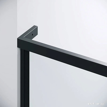 Душевой уголок Grossman Pragma 110x80x195 120.K33.03.1180.21.00 (черный матовый/стекло прозрачное)