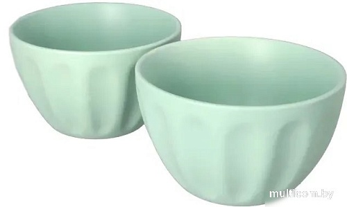 Набор пиал Danny Home KW01-8 (2 шт, салатовый)