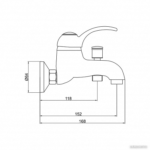 Смеситель Gross Aqua Provance 2516586С