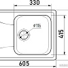 Кухонная мойка GreenStone GRS-17K-310 (серый)