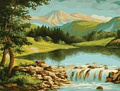 Три совы Горная река КХ4050_53895