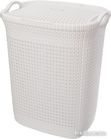 Корзина Эльфпласт Paola 55 л (белый)