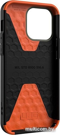 Чехол для телефона Uag для iPhone 14 Pro Max Civilian Olive 114043117272