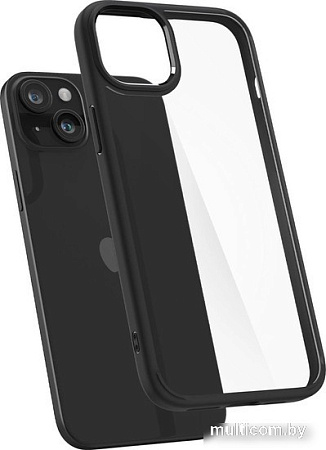 Чехол для телефона Spigen Ultra Hybrid для iPhone 15 ACS06799 (черный)