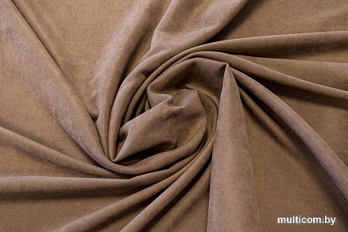 Комплект штор Decoretto Канвас орех КО-K106 4x2.6 м (коричневый, 2 шт)