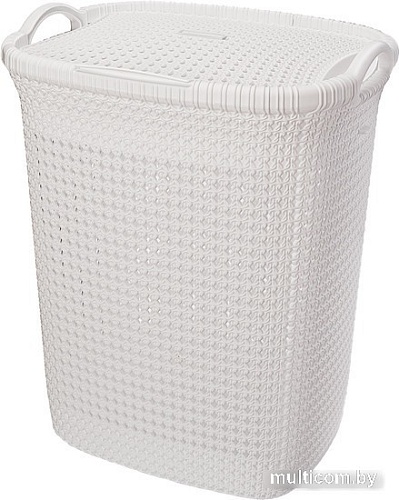 Корзина Эльфпласт Paola 55 л (белый)