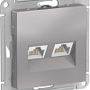 Розетка компьютерная Systeme Electric AtlasDesign ATN000385