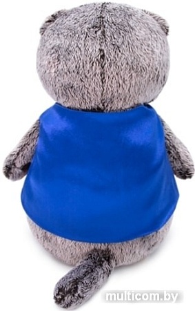 Мягкая игрушка Basik & Co Басик в жилете с часами (22 см)