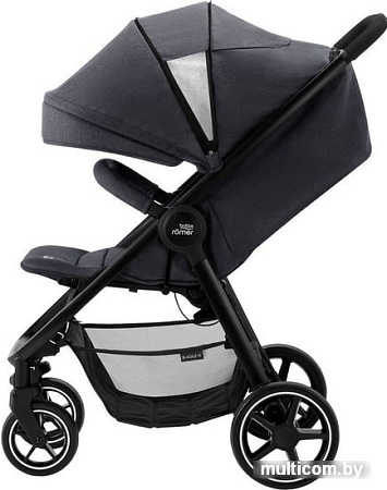 Коляска прогулочная «книга» Britax Romer B-Agile M (black shadow)
