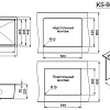 Кухонная мойка Granula KS-6045U (черный матовый)