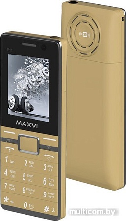 Мобильный телефон Maxvi P11 Gold