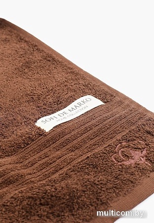 Набор полотенец Sofi De MarkO Nicole 50х90 70х140 Пол-Нк-кф-КТ (кофейный)