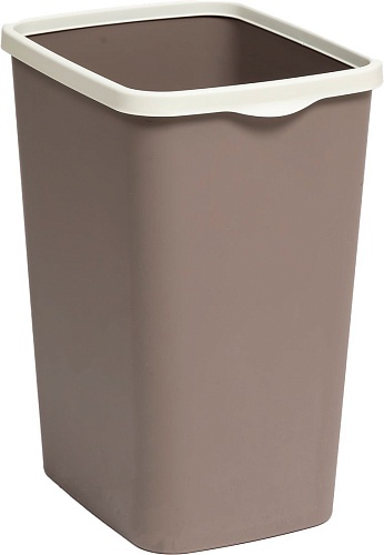 Мусорное ведро Violet Tandem 842222 (20л, шоколад)